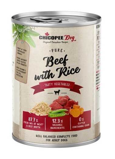 Chicopee Dog Adult Pure Beef & Rice