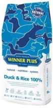 Winner Plus (Віннер Плюс) Super Premium Duck & Rice Sensitive Сухий гіпоалергенний корм для собак з качкою і рисом