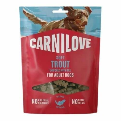 Carnilove (Карнілав) Soft Snack Dog Adult Trout & Dill Напіввологі ласощі з форелюю і кропом для дорослих собак різних порід