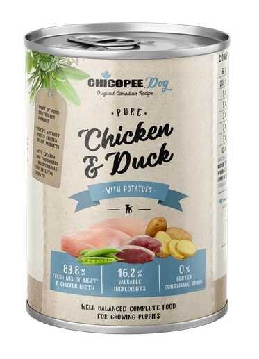 Chicopee Dog Junior Pure Chicken & Duck