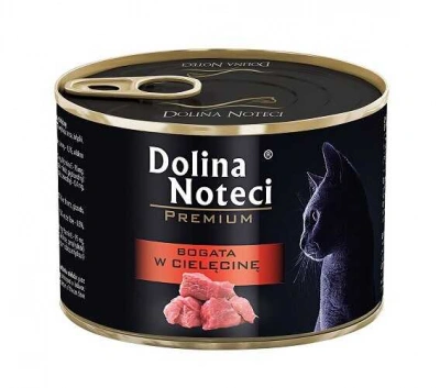 Dolina Noteci (Доліна Нотечі) Premium Cat Veal Консерви з телятиною для котів та кішок