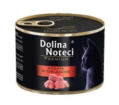 Dolina Noteci (Доліна Нотечі) Premium Cat Veal Консерви з телятиною для котів та кішок img