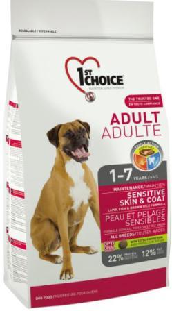 Корм для собак 1st Choice Adult Sensitive Skin Coat