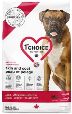 1st Choice (Фест Чойс) Adult Sensitive Skin & Coat 5 кг Корм ​​з ягням для собак з чутливим шлунком