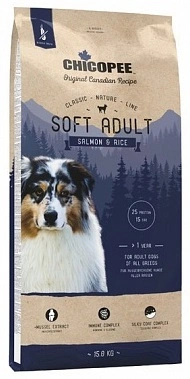 Chicopee (Чікопі) CNL Adult Soft Salmon & Rice Гіпоалергенний корм для собак