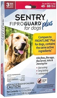 FiproGuard (Фіпрогард) Plus Краплі на холку для собак від бліх, кліщів, вошей 20-40 кг