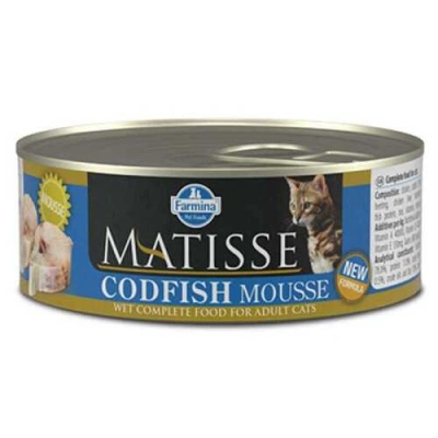 Farmina (Фарміна) Matisse Cat Mousse Codfish Консерви з тріскою для котів і кішок, мус