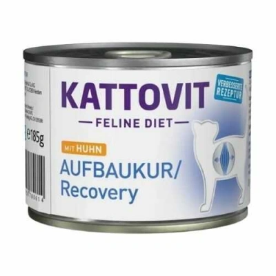 Kattovit (Каттовіт) Veterinary Recovery Chicken Wet Беззерновий дієтичний вологий корм з куркою для котів у період відновлення