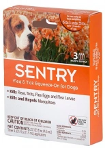 Sentry (Сентрі) Краплі від бліх, кліщів та комарів для собак 7-15 кг img