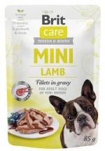 Brit Care (Бріт Кеа) Dog Mini Lamb Вологий корм для дрібних порід собак з філе ягняти в соусі