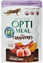 Optimeal (Оптиміл) Консерви з ягнятком та куркою для кішок img