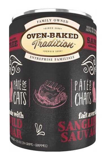 Oven-Baked Tradition Grain-Free для кошек со свежим мясом кабана