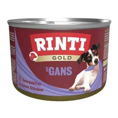 Rinti (Рінті) Gold Dog Adult Goose Беззерновий вологий корм з гусаком для дорослих собак різних порід