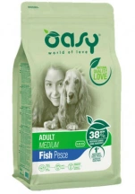 Oasy (Озі) Lifestage Dog Adult Medium breed Fish Сухий корм з рибою для дорослих собак середніх порід img