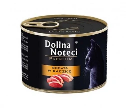 Dolina Noteci (Доліна Нотечі) Premium Cat Duck Консерви з качкою для котів та кішок 185 гр img