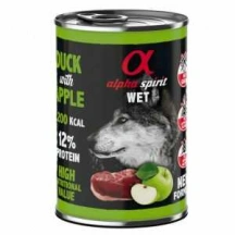Alpha Spirit (Альфа Спирит) Dog Adult Duck & Green Apple Влажный корм с уткой и зелеными яблоками для взрослых собак разных пород Alpha Spirit (Альфа Спіріт) Dog Adult Duck & Green Apple Вологий корм з качкою і зеленими яблуками для дорослих собак різних порід img