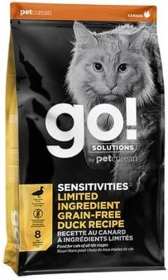 GO! (Гоу!) Sensitivities LID Grain Free Duck Беззерновий корм зі свіжої качкою для котів з чутливим травленням