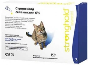 Stronghold (Стронгхолд) Краплі від паразитів для котів та кішок img