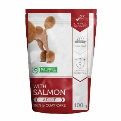 Natures Protection (Натур Протекшн) Dog Adult Skin & Сoat Care Salmon Вологий корм з лососем для здоров'я шкіри та шерсті собак різних порід