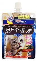 CattyMan (КеттіМен) Creamy Milk Рідкі ласощі вершкове пюре з молоком для котів та кошенят img