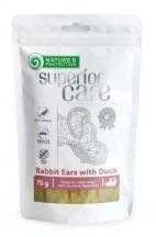 Natures Protection (Натур Протекшн) Superior Care Snacks Rabbit & Duck Ласощі для собак, кролячі вуха з качкою