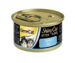 GimCat (Джимкет) Shiny Cat Kitten Консерви з тунцем для кошенят img