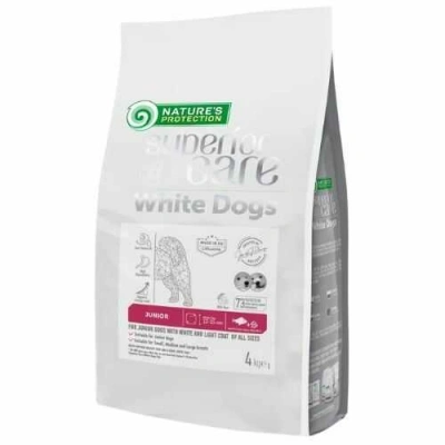 Natures Protection (Натур Протекшн) Superior Care White Dogs Junior All Sizes White Fish Сухий корм з білою рибою для зростаючих собак усіх розмірів з білою шерстю