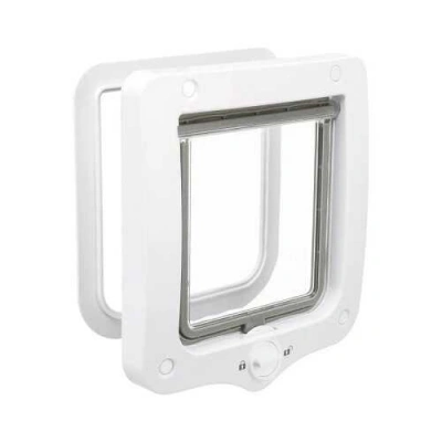 Trixie (Трикси) Luxe Двусторонние врезные дверцы для кошек 21х21см белая