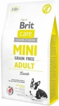 Brit Care (Бріт Кеа) Grain Free Mini Adult 400 гр Беззерновий корм для собак дрібних порід з ягням img