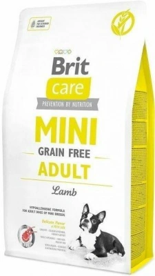 Brit Care (Бріт Кеа) Grain Free Mini Adult 400 гр Беззерновий корм для собак дрібних порід з ягням