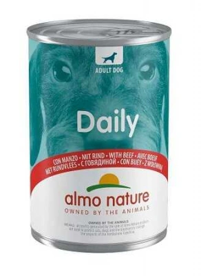 Almo Nature (Альмо Натюр) Daily Dog Adult Beef Консерви з яловичиною для дорослих собак усіх порід