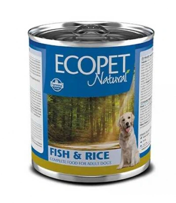 Farmina (Фарміна) Ecopet Natural Dog Fish & Rice Консерви з рибою та рисом для дорослих собак усіх порід