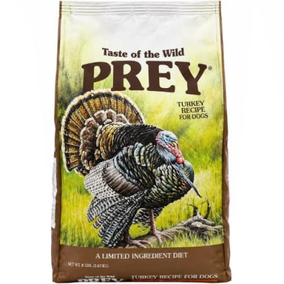 Taste of the Wild (Тейст оф зе Вайлд) Prey Dog All Life Stages Turkey Беззерновий сухий корм з індичкою для собак різного віку і порід