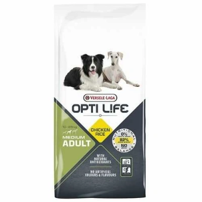 Opti Life (Опті Лайф) Dog Adult Medium Chicken & Rice Сухий корм з куркою та рисом для дорослих собак середніх порід