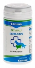 Canina (Каніна) Petvital Dеrm-Caps Препарат для лікування та профілактики захворювань шкіри та шерсті