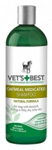 Vet's Best (Ветс Бест) Oatmeal Medicated Shampoo Лікувальний шампунь для собак від лупи, лущення та сухої шкіри