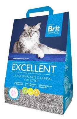 Brit (Брит) Excellent Наповнювач бентонітовий для котячого туалету та лотка 10 кг