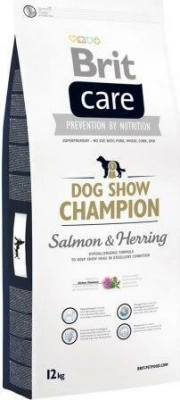 Brit Care (Бріт Кеа) Dog Show Champion Гіпоалергенний корм для дорослих виставкових собак з лососем і оселедцем