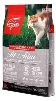 Orijen Fit Trim (Оріджен Фіт Трім) Cat Сухий дієтичний корм для котів і кішок при ожирінні і зайвій вазі
