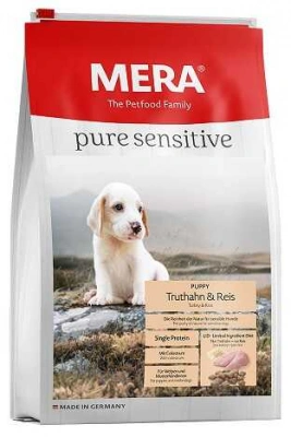Mera (Мера) Pure Sensitive Puppy Turkey & Rice Сухий корм з індичкою та рисом для цуценят та годуючих сук