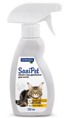 Природа Sani Pet Спрей для захисту від дряпання для котів
