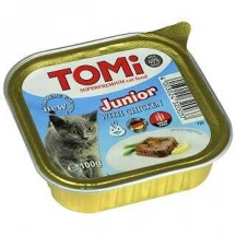 Tomi (Томі) Junior Вологий корм для кошенят з куркою, паштет img