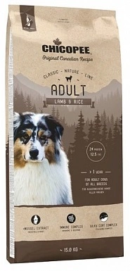 Chicopee (Чікопі) CNL Adult Lamb & Rice Корм ​​для собак з ягням