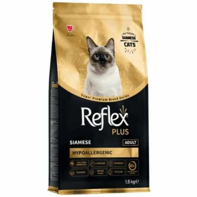 Reflex Plus (Рефлекс Плюс) Cat Adult Siamese Chicken Сухий корм з куркою для котів породи Сіамська