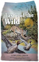 Taste of the Wild (Тейст оф зе Вайлд) Lowland Creek Feline Formula Беззерновий корм з м'ясом перепілки та качки для котів та кішок