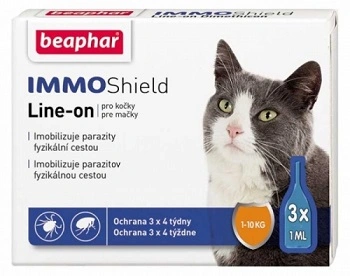 Beaphar (Беафар) Immo Shield Краплі від бліх та кліщів для котів та кошенят