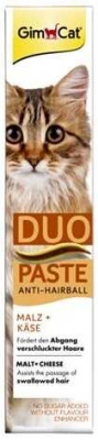 GimCat (ДжимКет) Duo-Paste Anti-Hairball Паста для виведення вовни зі шлунка кішок із сиром