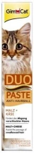 GimCat (ДжимКет) Duo-Paste Anti-Hairball Паста для виведення вовни зі шлунка кішок із сиром img