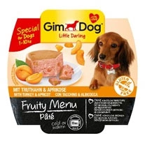 GimDog LD Fruity Консерви для собак паштет з індичкою і абрикосом 100 гр img