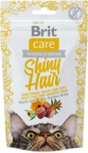 Brit Care (Бріт Кеа) Cat Snack Shiny Hair Ласощі для підтримки краси шерсті у кішок